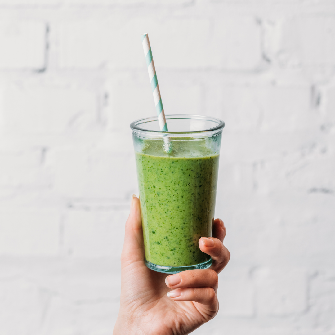 Creamy Green Mango Smoothie
