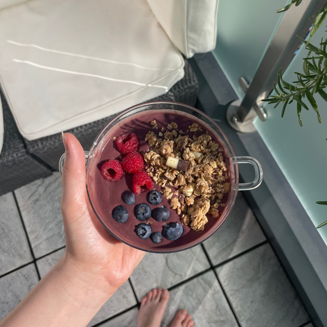 Protein packed açaí bowl